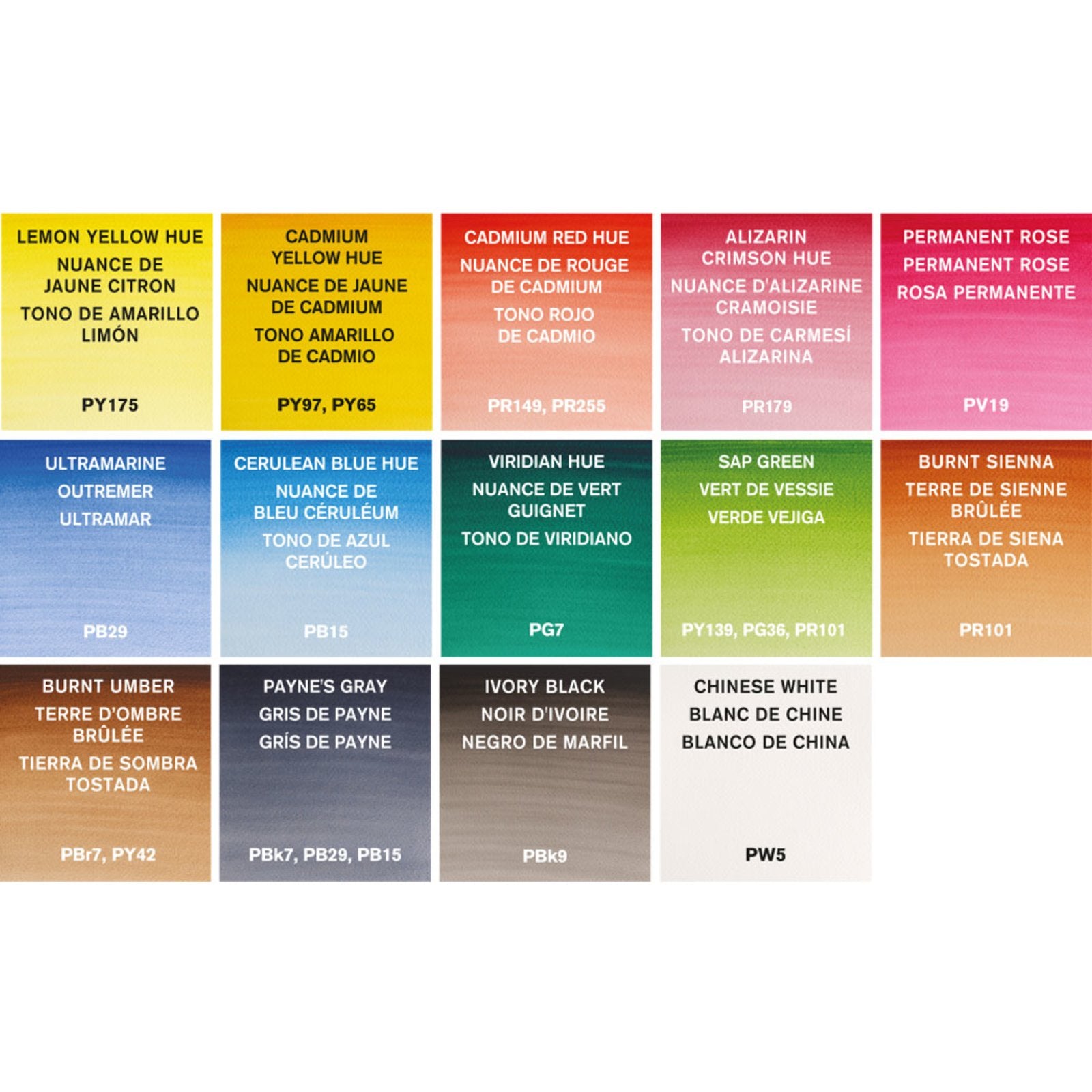 Set de Acuarelas Cotman Winsor & Newton 14 Medias Pastillas
