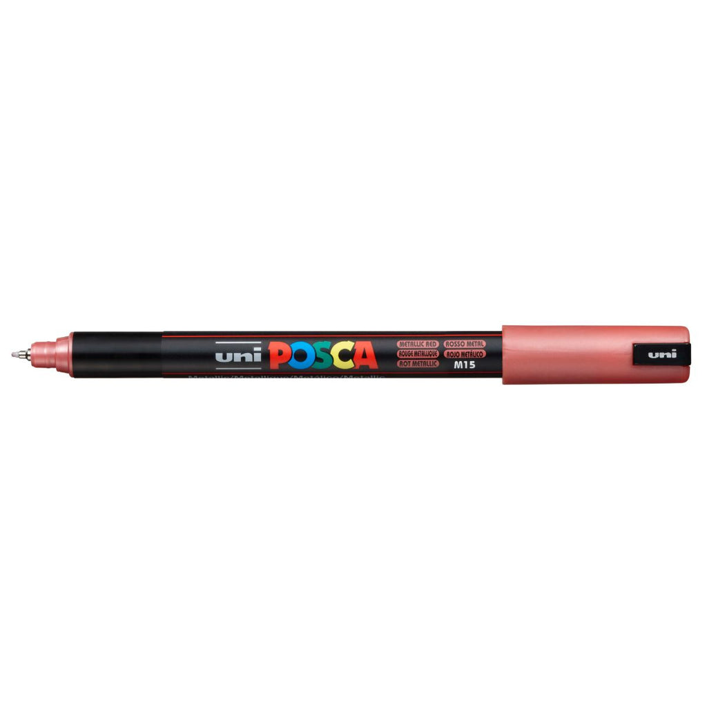 Marcador POSCA 1MR Rojo Metálico