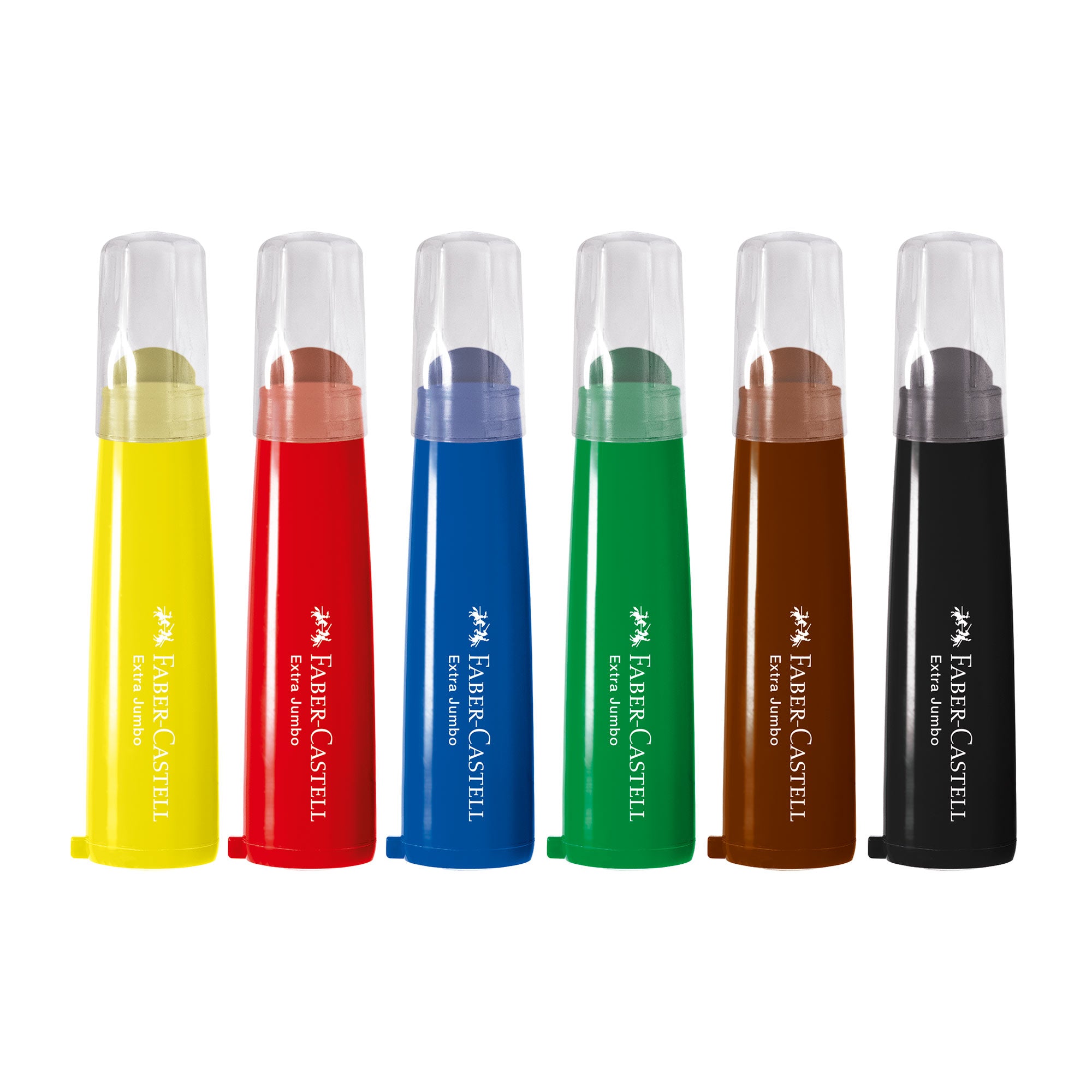 Marcador Extra Jumbo Faber-Castell Little Creatives x6 Color