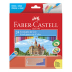 Lápices de Color Faber-Castell x24 Colores + Sacapuntas