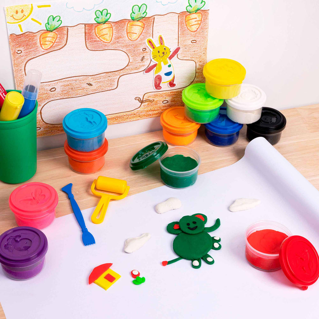 Plastilina Suave Faber-Castell Little Creatives x12 Colores