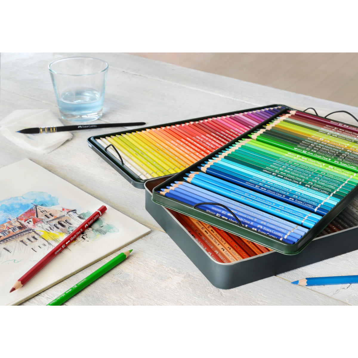 Lápices Colores Acuarelables A.Dürer Faber-Castell x120