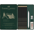 Lápices Pitt Graphite Matt Faber-Castell x11 uds. + Estuche