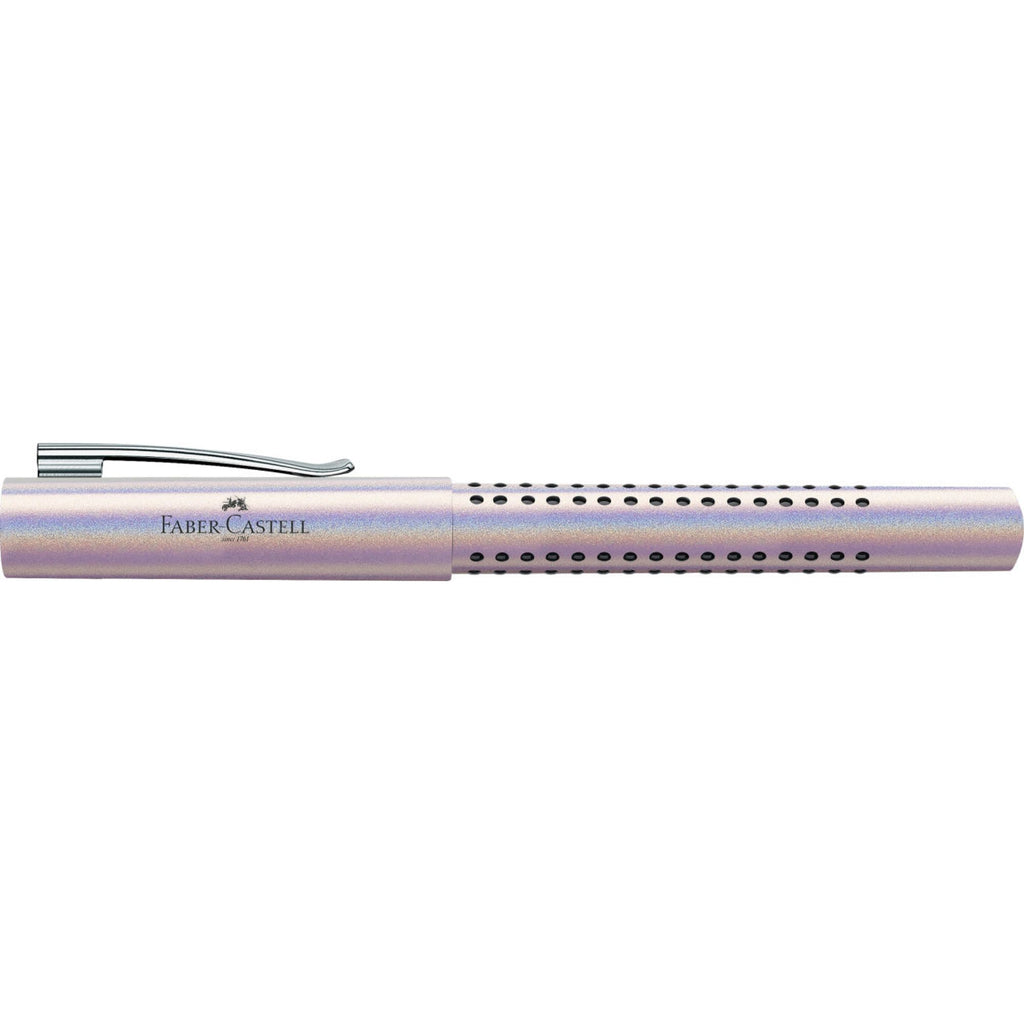 Pluma Estilográfica Grip Edition Faber-Castell M Pearl
