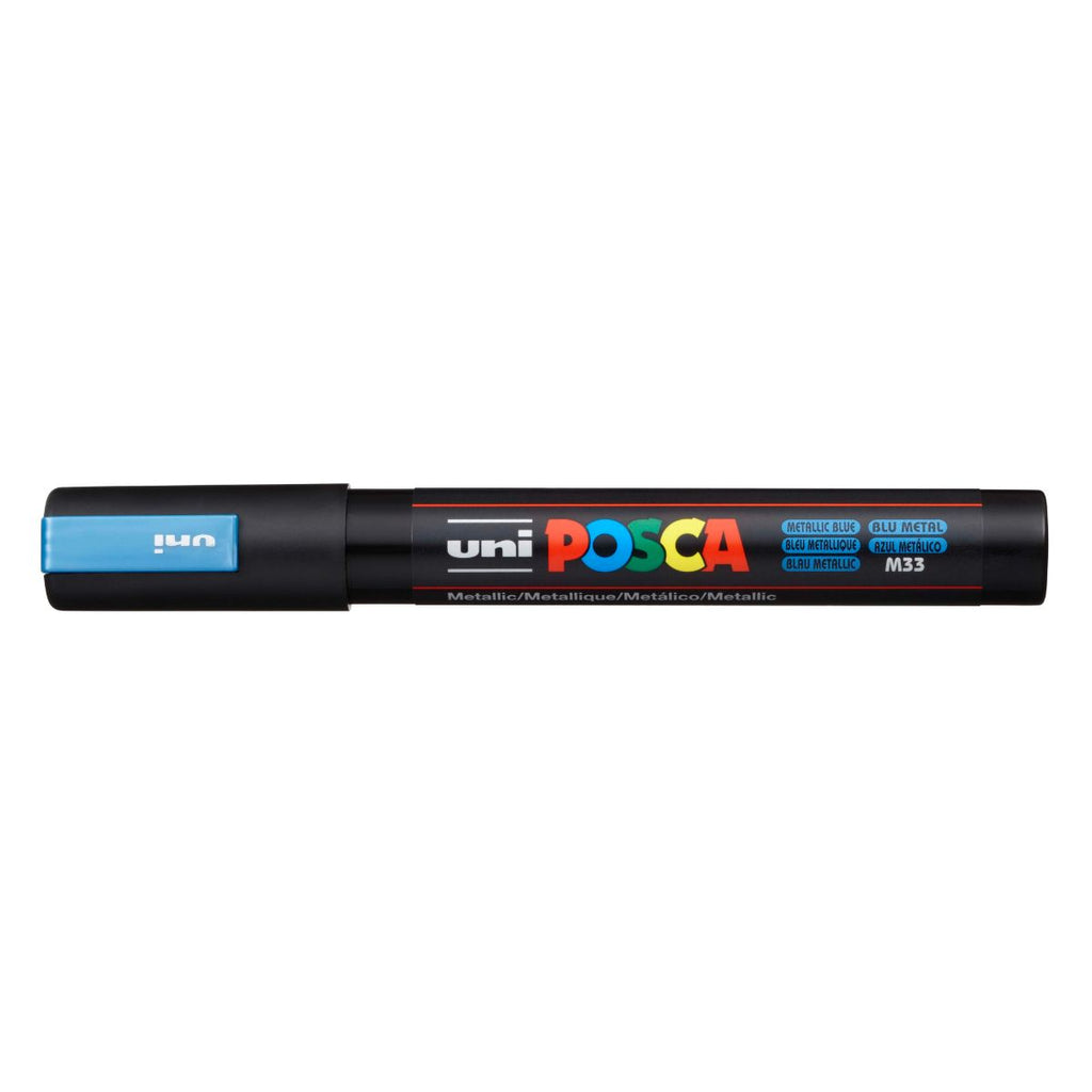 Marcadores POSCA 5M Azul Azul Metálico