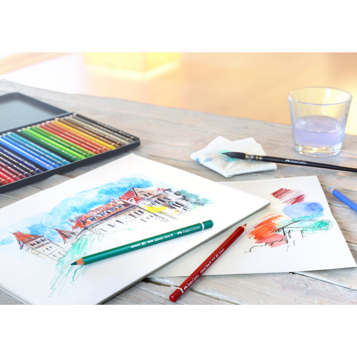 Lápices de 60 Colores Acuarelables A.Dürer Faber-Castell