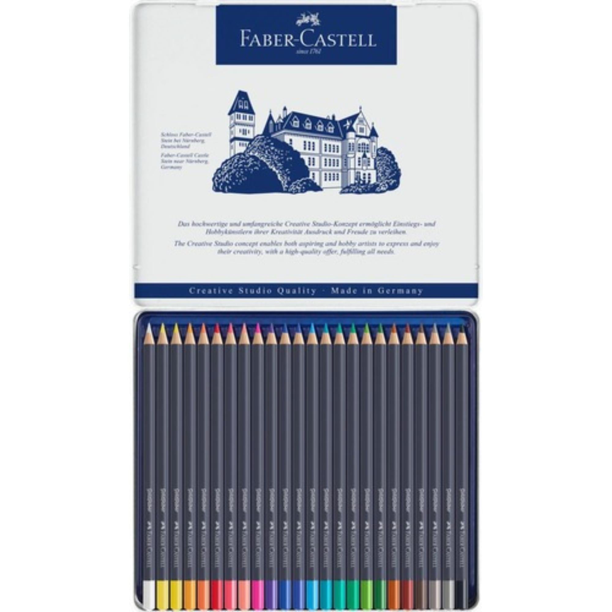 Lápiz De Color Goldfaberlata Metal Faber-Castell x24 Colores