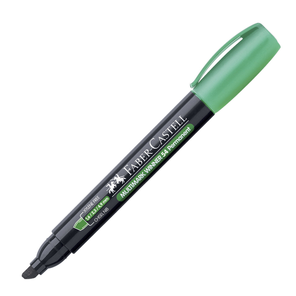 Marcador Multimark Winner 54E Faber-Castell Verde