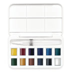 Acuarela Cotman Winsor & Newton Set 12 Colores + Pincel