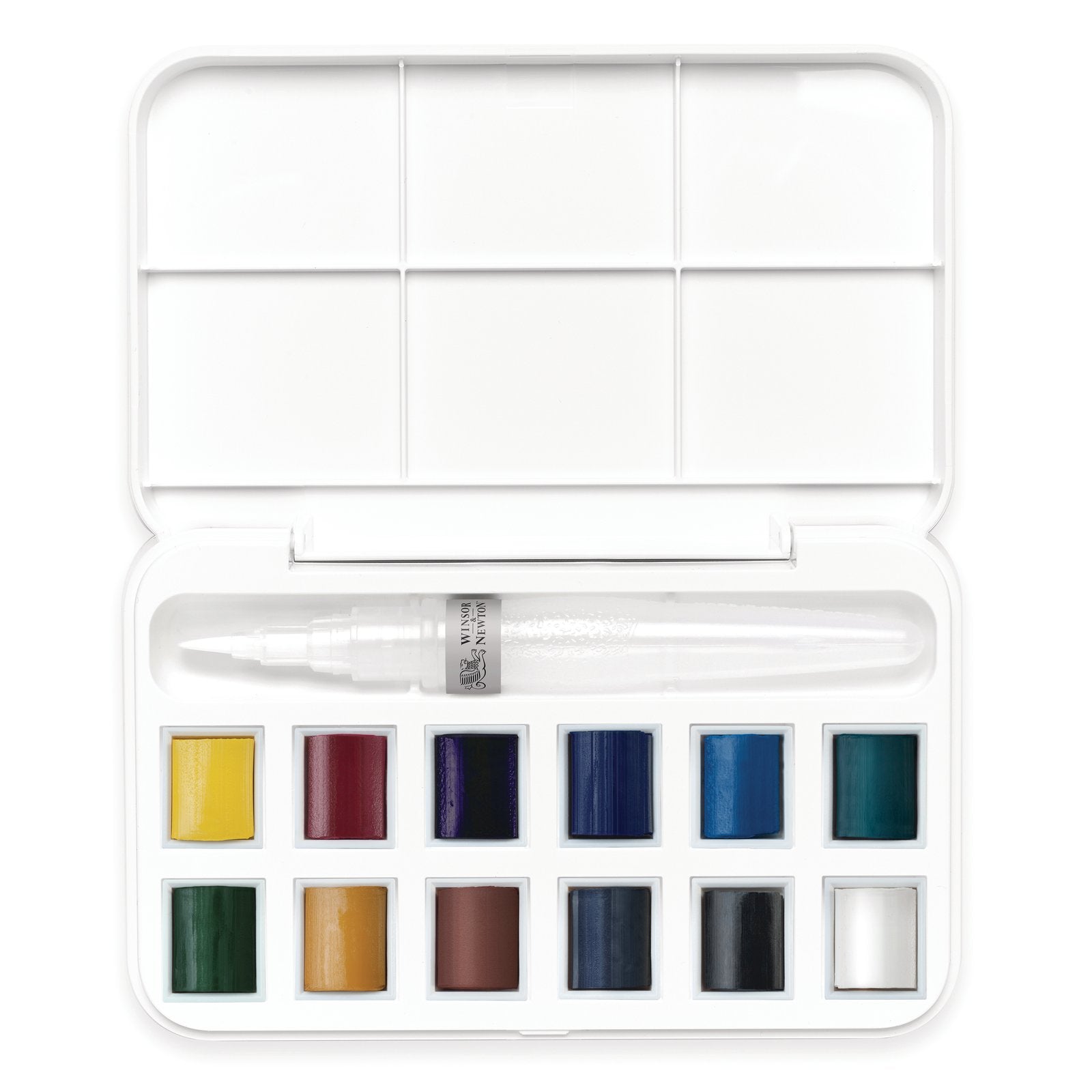 Acuarela Cotman Winsor & Newton Set 12 Colores + Pincel
