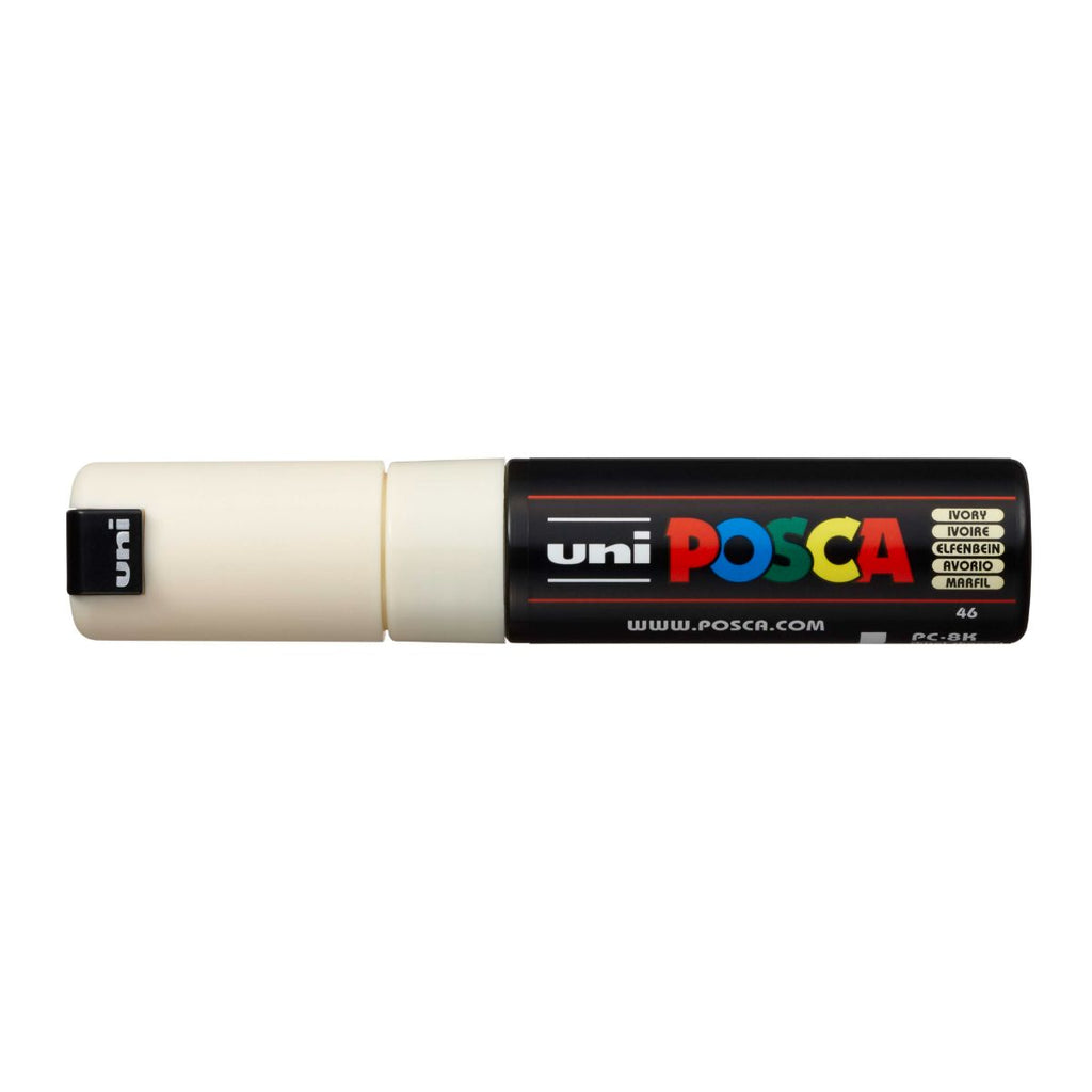 Marcador POSCA 8K Marfil