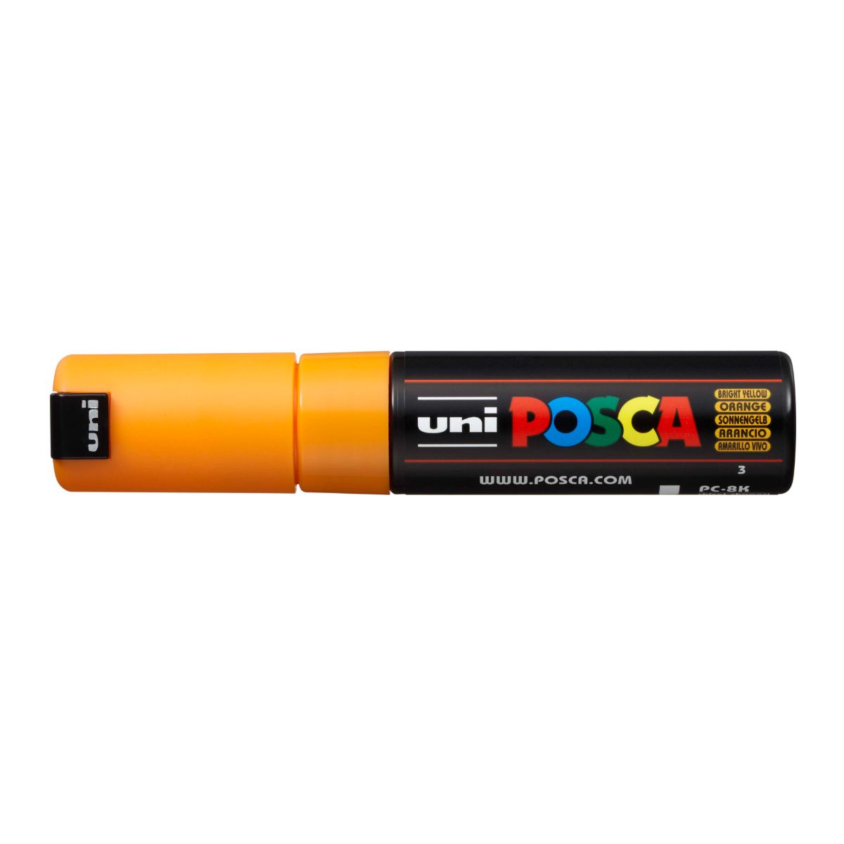 Marcador POSCA 8K - Varios Colores Amarillo Brillante