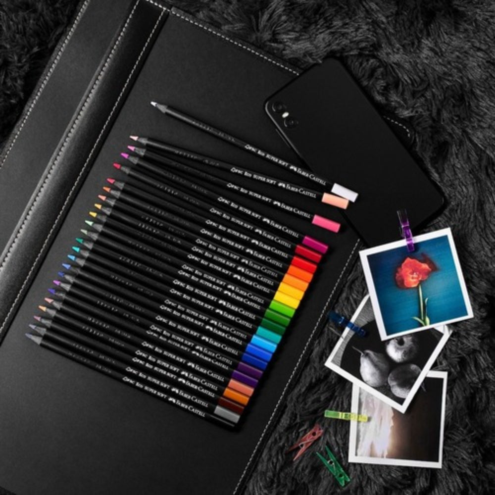 Lápices De Colores Super Soft Faber-Castell x50 Colores