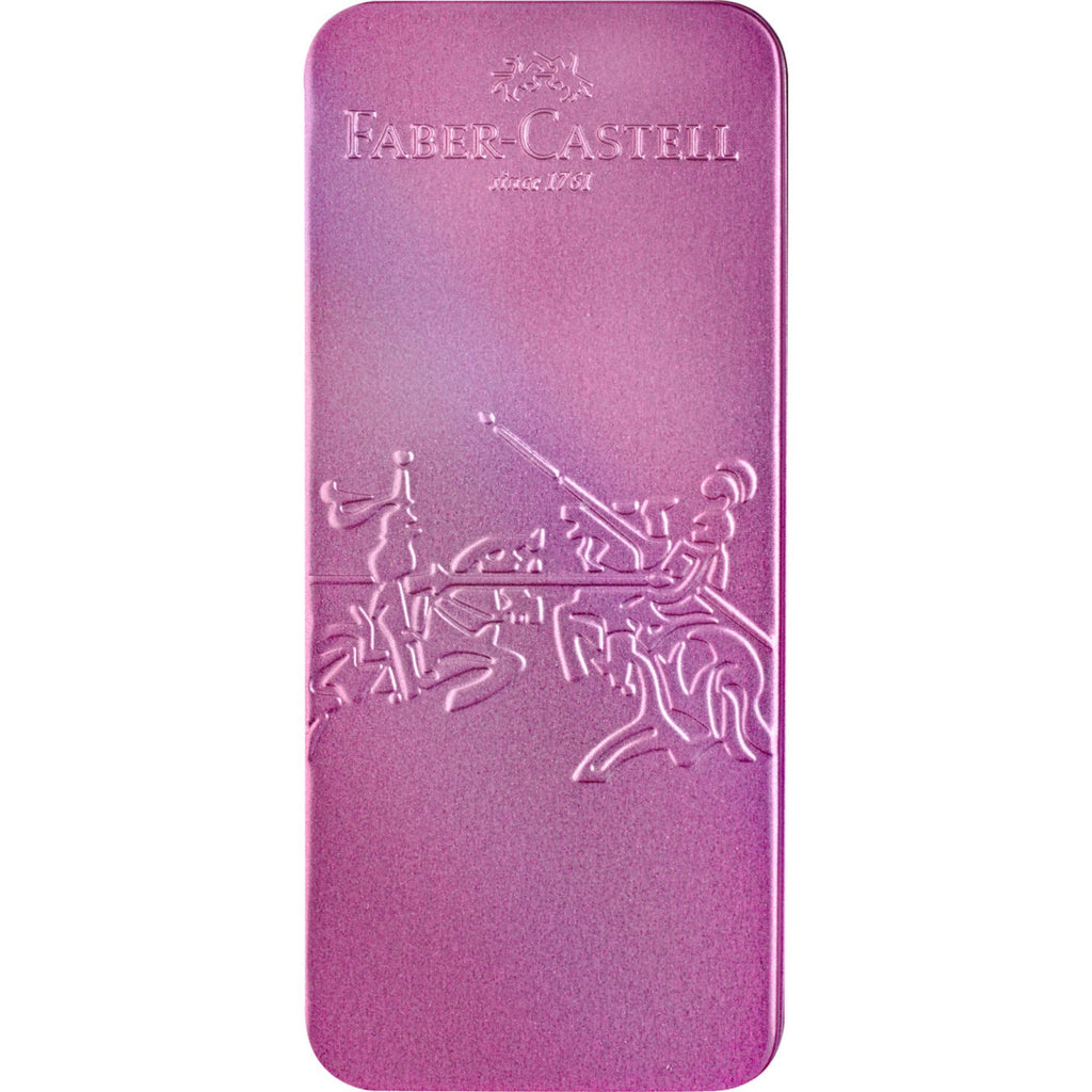 Pluma + Bolígrafo Grip Edition Faber-Castell Glam Violet