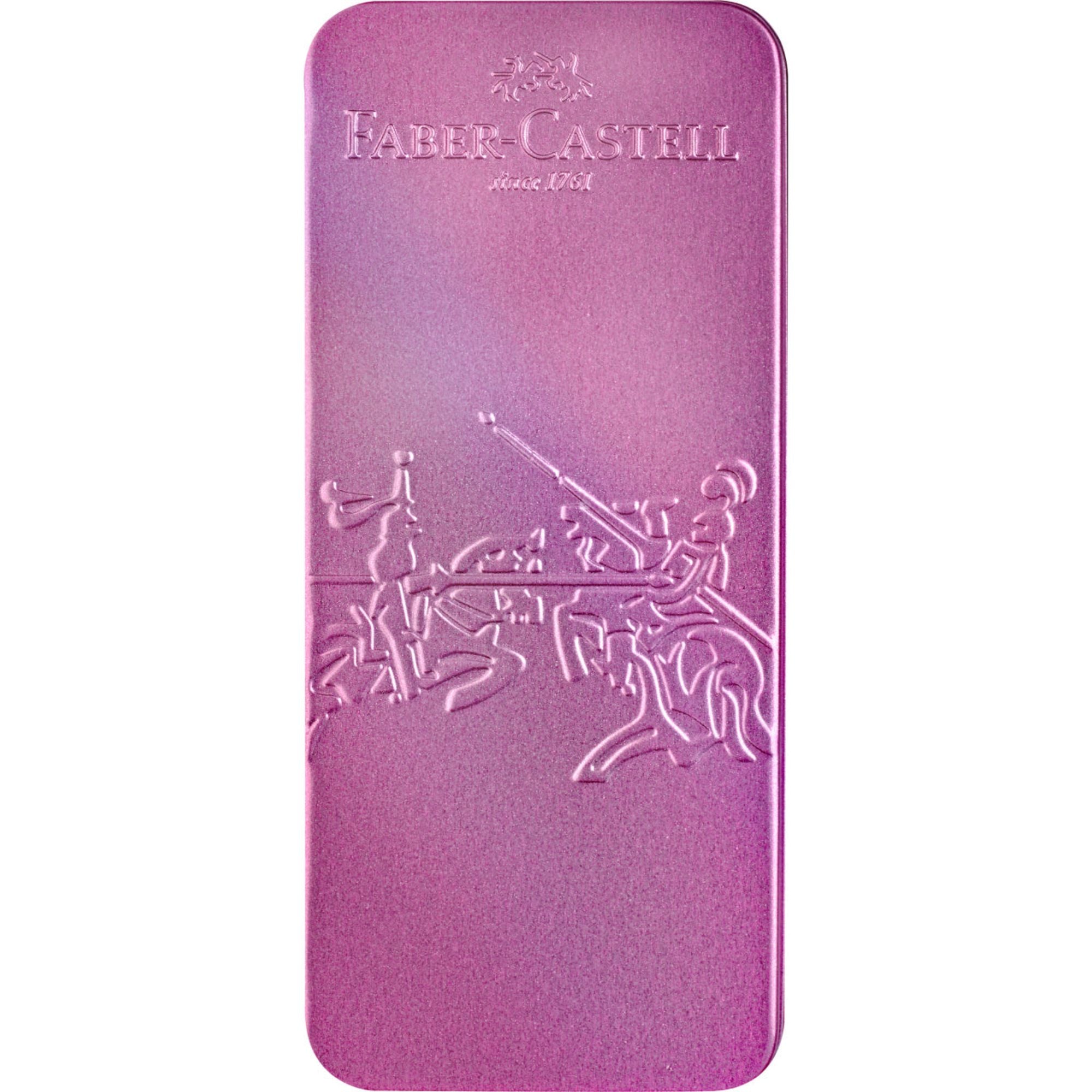 Pluma + Bolígrafo Grip Edition Faber-Castell Glam Violet