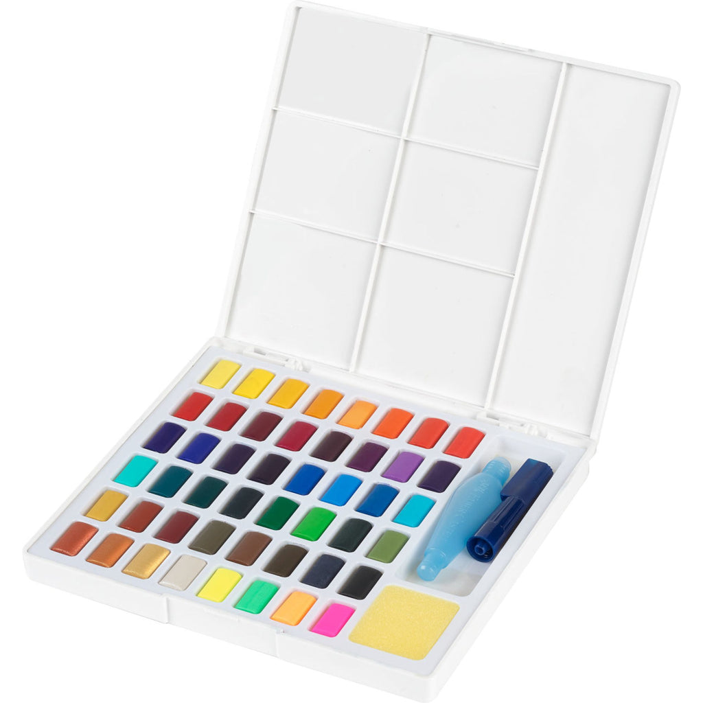 Acuarelas en pastillas Faber-Castell x48 colores