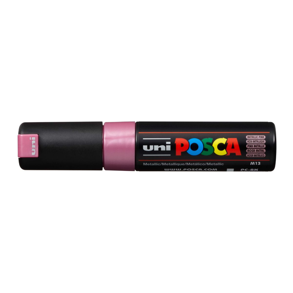 Marcador POSCA 8K - Varios Colores Rosa Metálico
