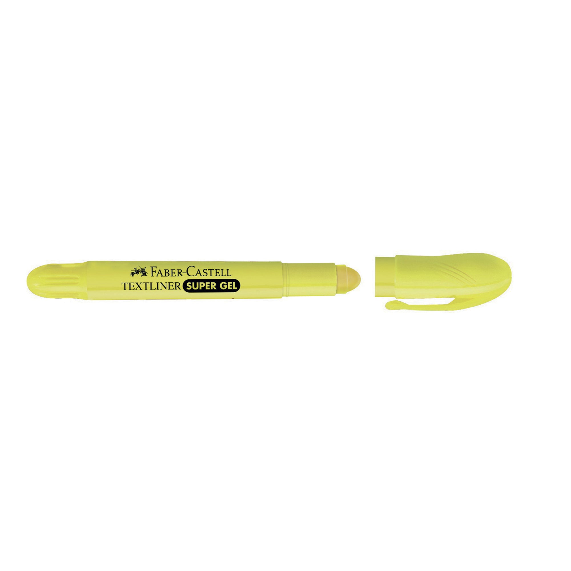 Resaltador Destacador Super Gel 1557 Faber-Castell Amarillo