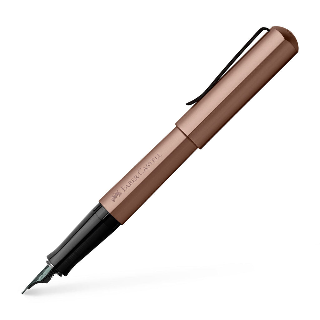 Pluma Estilográfica Hexo Faber-Castell Bronce