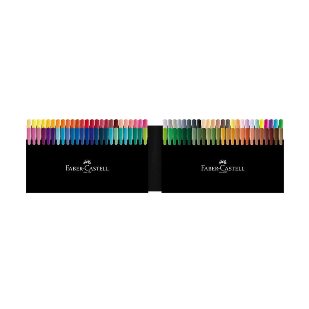 Marcadores Super Soft Faber Castell Estuche Cartón 100 Un