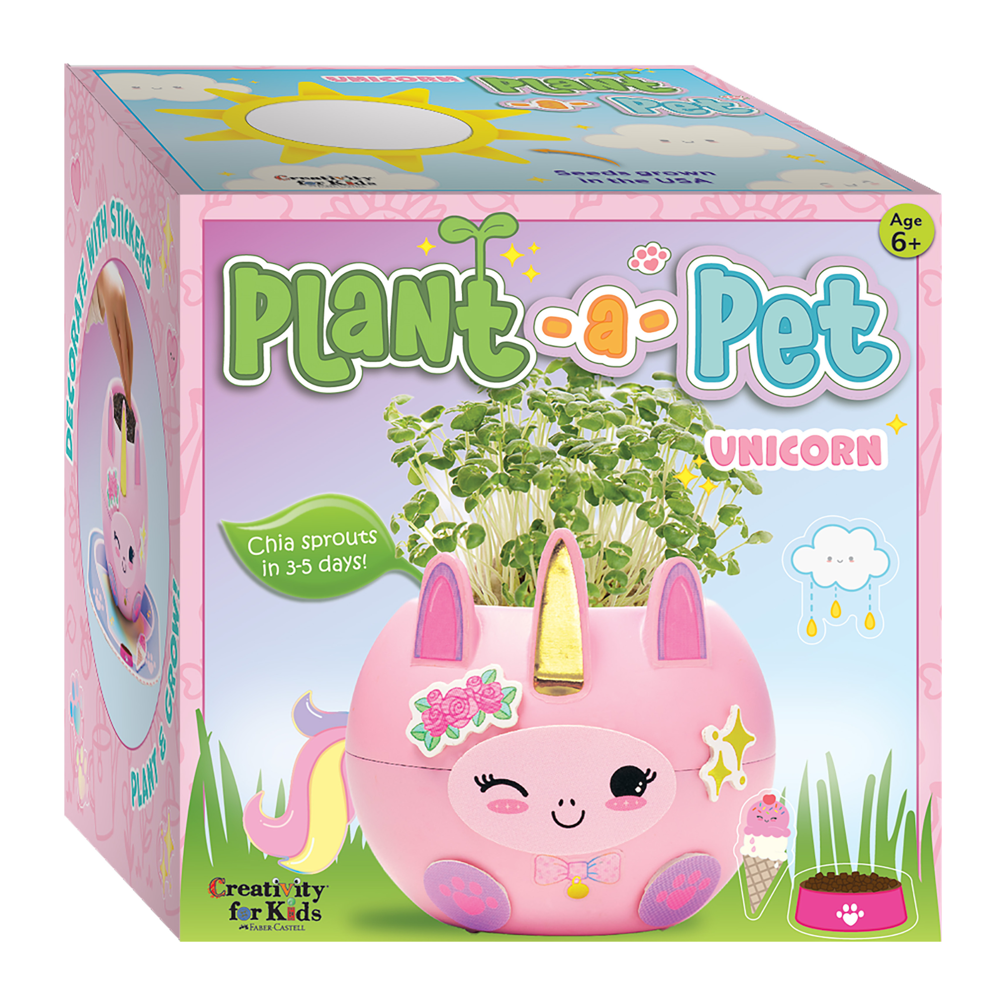 Juguete Creativity for Kids Maceta Infantil Planta Unicornio
