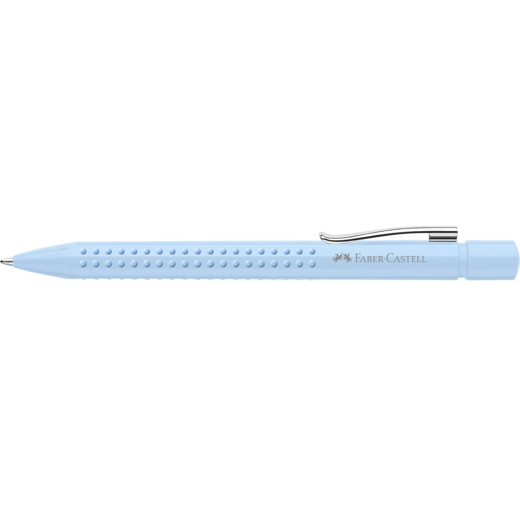 Set Pluma M/ Bolígrafo Grip 2010 Sky blue Faber-Castell