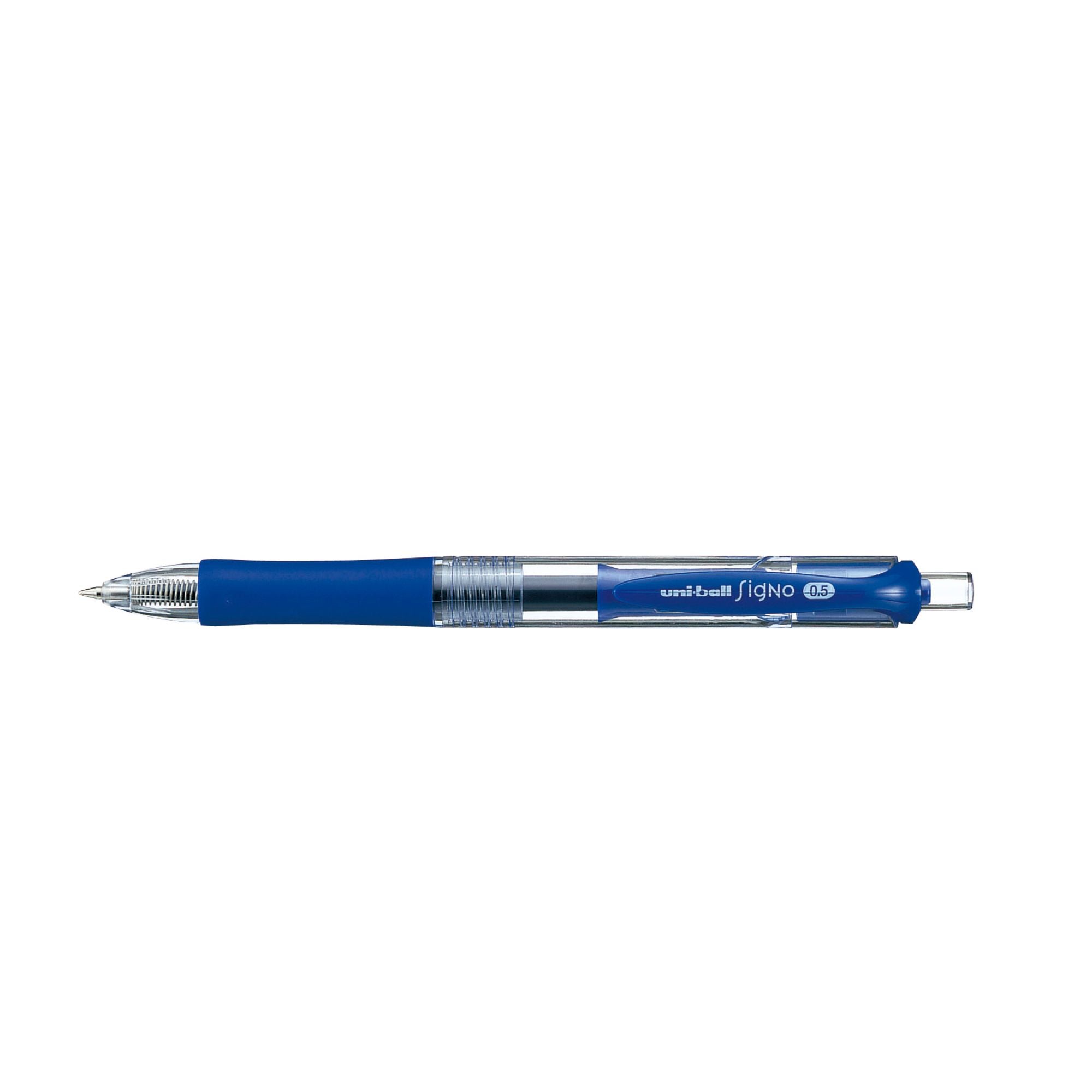 Lápices Gel Uniball Retráctil Signo 152 x3 azul/rojo/negro