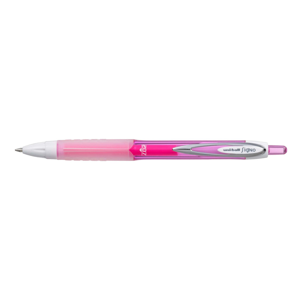 Lápices Gel Uniball Retráctiles Signo 207F x8 Colores