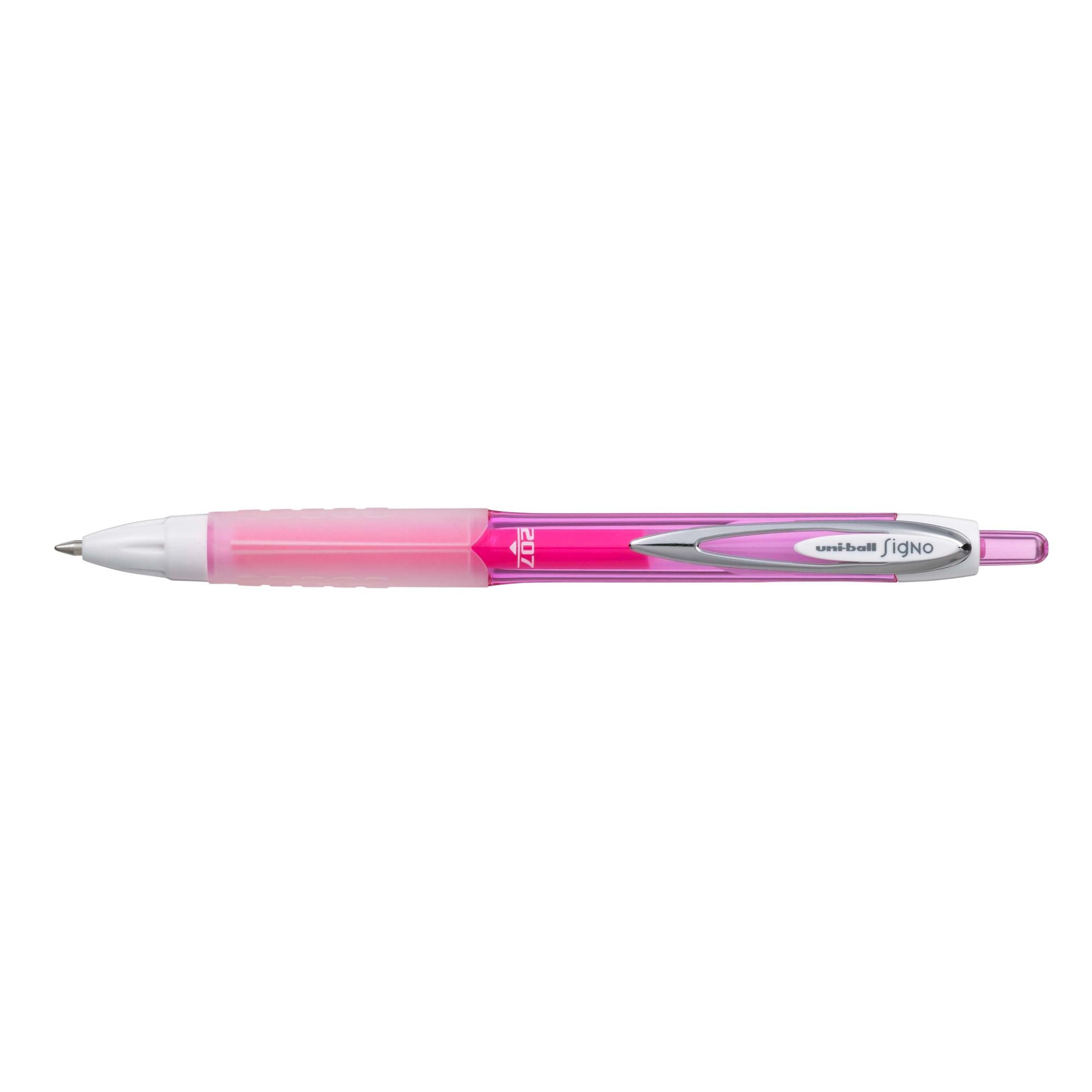 Lápices Gel Uniball Retráctiles Signo 207F x8 Colores