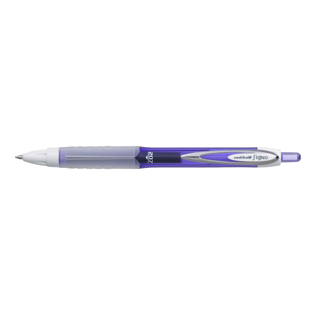 Lápices Gel Uniball Retráctiles Signo 207F x8 Colores