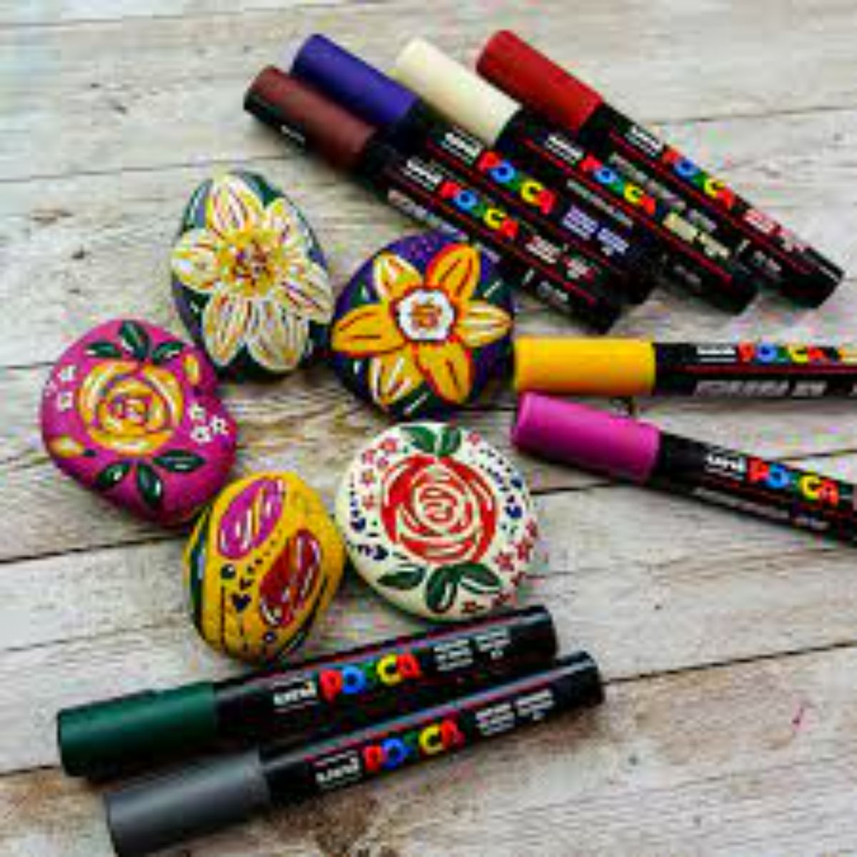 Marcador POSCA PC-5M 8 Colores Oscuros